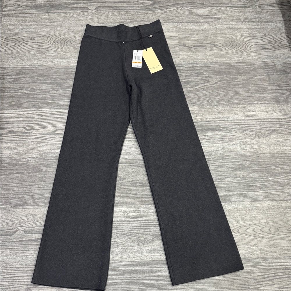 Scotch & Soda Black Wide-Leg Pants